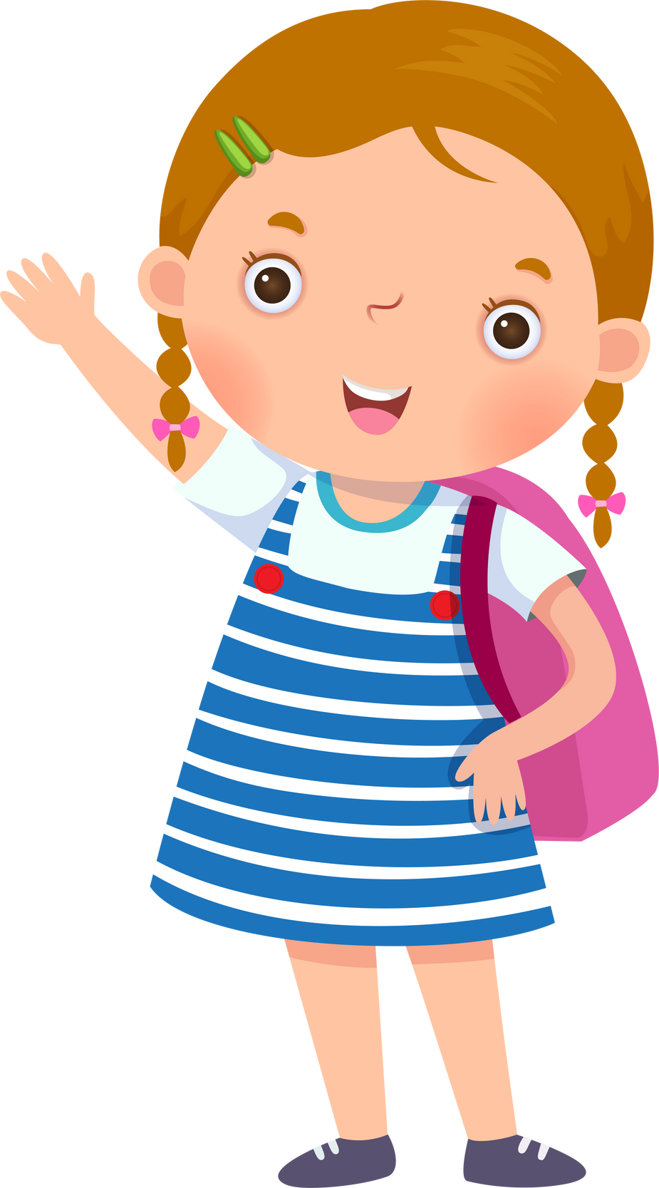 Cartoon Student Illustration