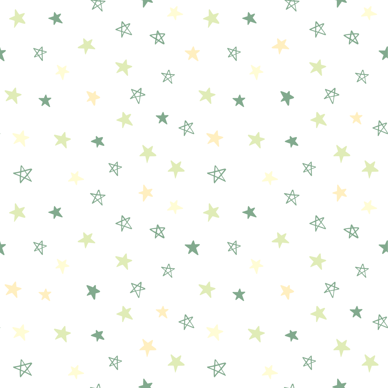 Seamless Cute Baby Pattern Nursery Wallpaper Background